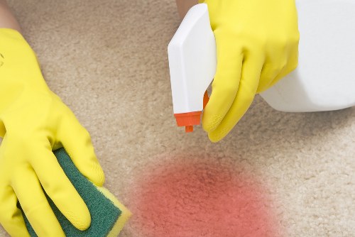 After builders cleaning of dust and debris in an Earlscourt property