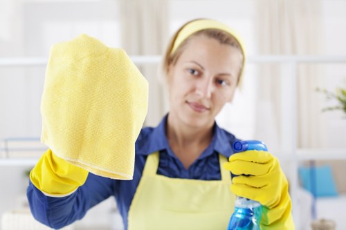 Local commercial cleaning services for an Earlscourt business property entrance