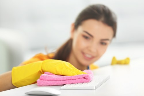 Detailed kitchen and bathroom end of tenancy cleaning in Earlscourt