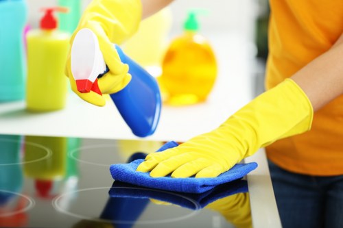 Curtain cleaning process for residential and commercial spaces in Earlscourt
