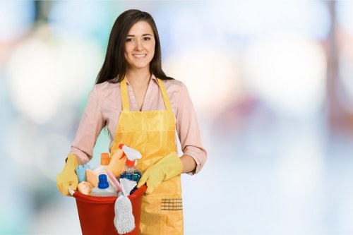 Local carpet cleaning process for an Earlscourt business interior